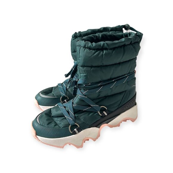 SOREL‎ KINETIC™ IMPACT NXT BOOT, Green/Pink, Size 9, New with tag (no box) - Picture 1 of 14